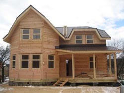 Преимущества двухэтажных деревянных домов